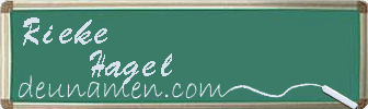 Rieke Hagel Visitenkarte